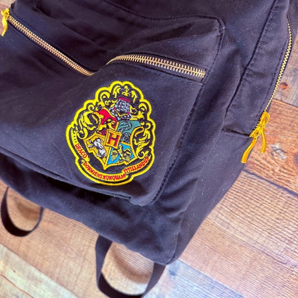 Black Hogwarts Universal Studios Backpack - image 6